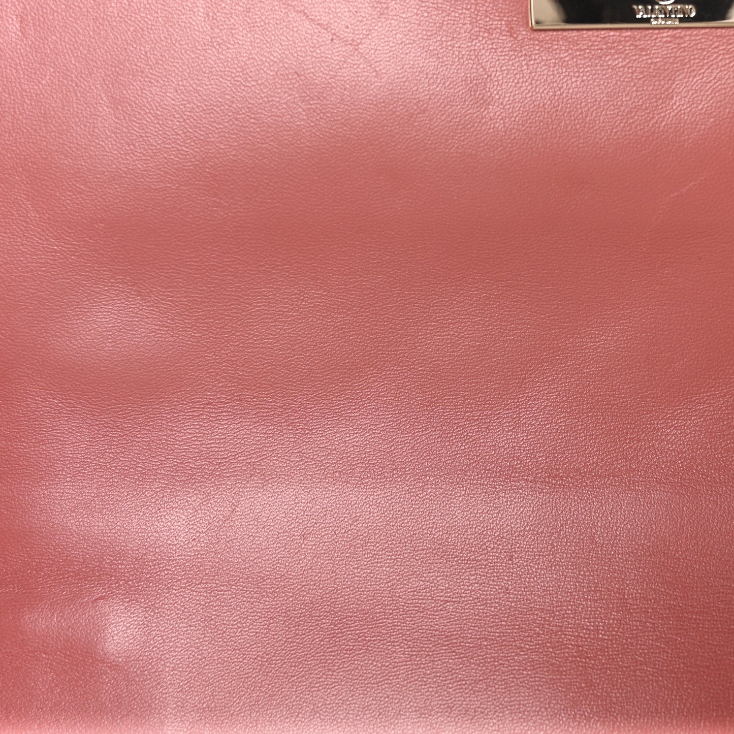 Suede Medium Rockstud Spike Shoulder Bag Antico Rosa