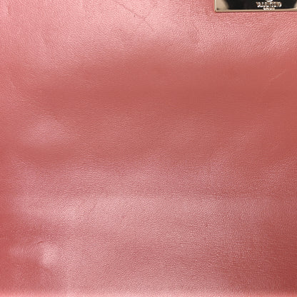 Valentino Garavani Suede Medium Rockstud Spike Shoulder Bag Antico Rosa 8 of 8