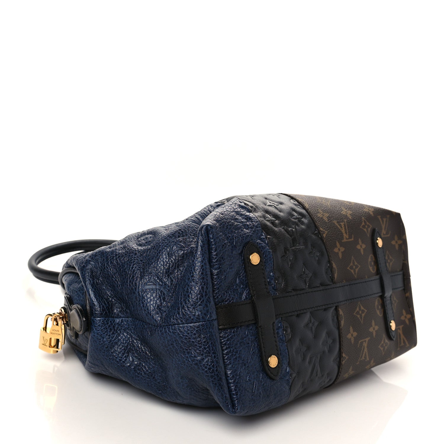 Louis Vuitton Monogram Stripes Medium Bag Marine 4 of 6