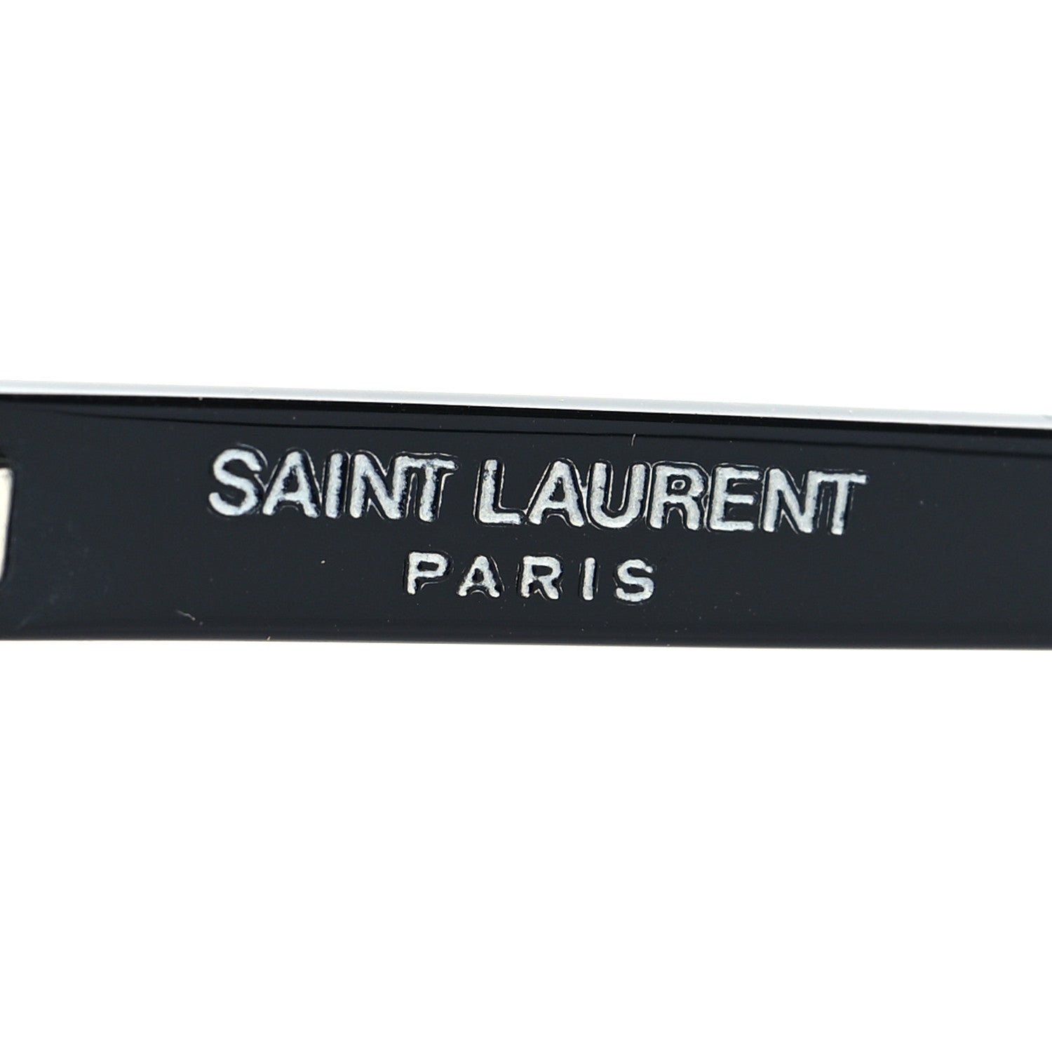 Saint Laurent Acetate Heart Frame Sunglasses Black 5 of 9
