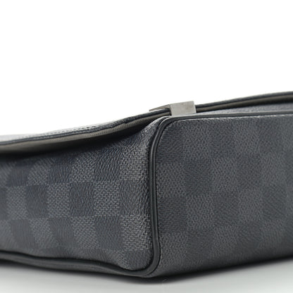 Louis Vuitton Damier Graphite Logo District PM Grey 8 of 10