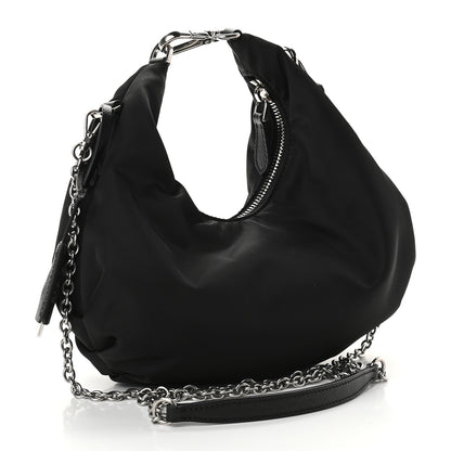 Prada Tessuto Nylon Saffiano Re-Edition 2006 Shoulder Bag Black 3 of 11
