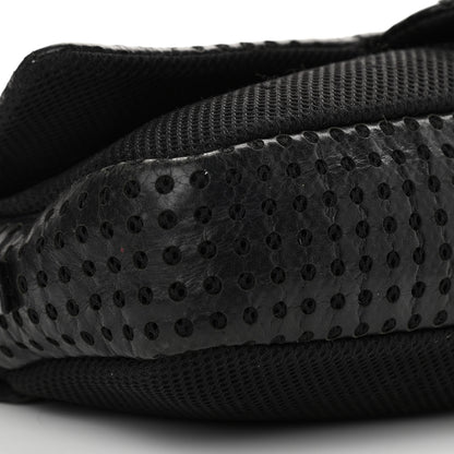 Chanel Perforated Lambskin Jumbo Easy Flap Black 9 of 14