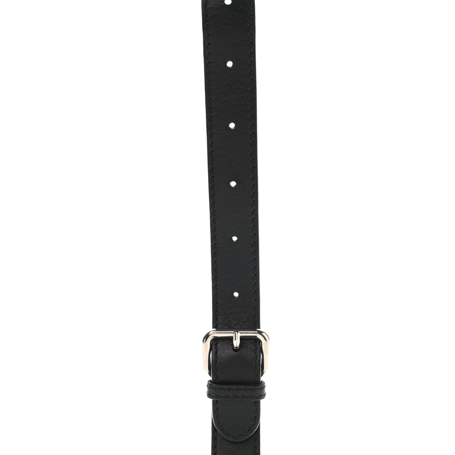 Fendi Calfskin Adjustable Peekaboo Strap Black 3 of 5