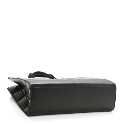 Telfar Nylon Medium Puff Shopping Bag Black 4 of 8