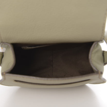 Chloe Calfskin Mini Marcie Round Crossbody Bag Sage 4 of 8