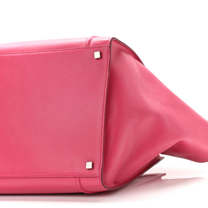 Celine Grained Calfskin Medium Phantom Luggage Fuchsia 12 of 12