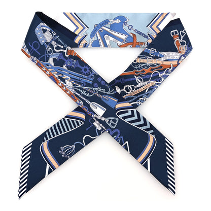 Hermes Silk Bouquets Selliers Twilly 1 of 4