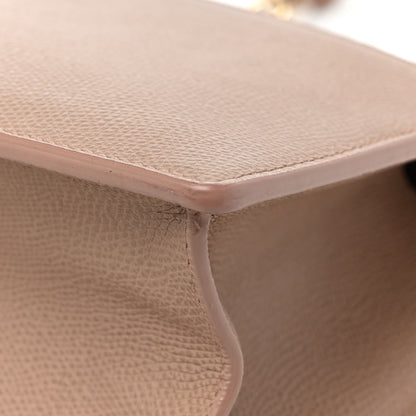 Christian Dior Grained Calfskin 30 Montaigne Chain Flap Bag Blush 14 of 18