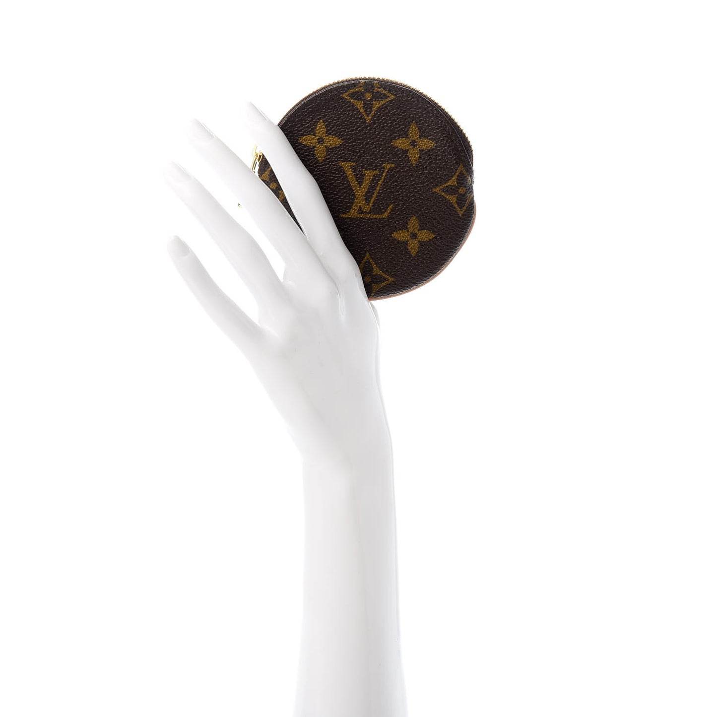 Monogram Round Coin Purse
