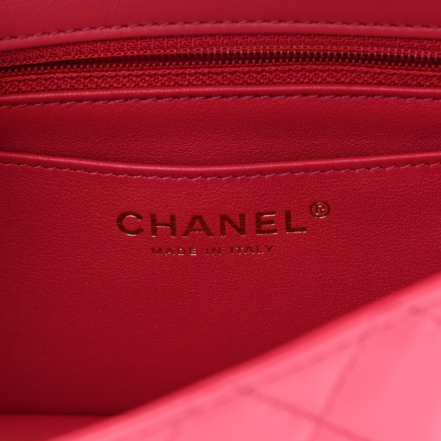 Aged Calfskin Quilted 2.55 Reissue Mini Flap Pink