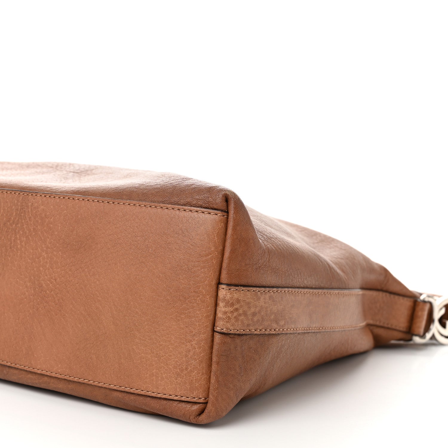 Gucci Pebbled Calfskin Small Miss GG Hobo Old Naturale 10 of 10