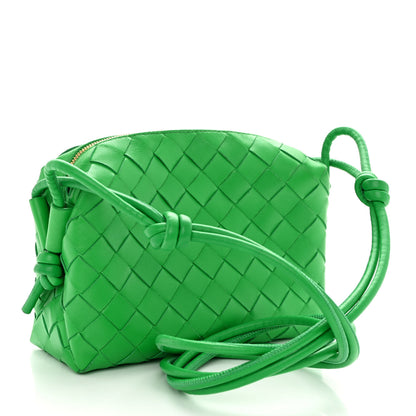 Bottega Veneta Nappa Intrecciato Mini Loop Camera Bag Parakeet 3 of 9