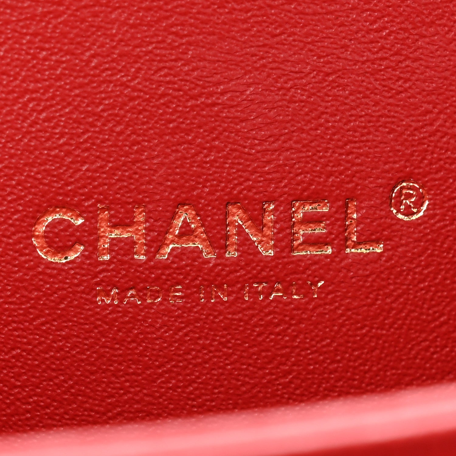 Chanel Caviar Quilted Small CC Filigree Vanity Case Red 7 of 15