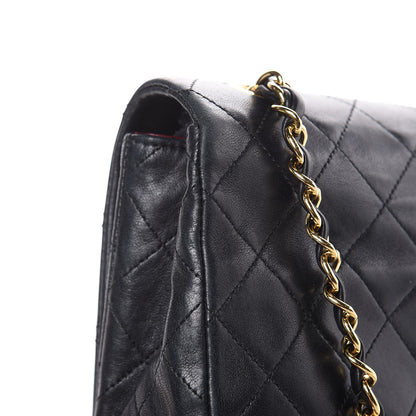Chanel Lambskin Quilted Small Single Flap Black 11 of 13