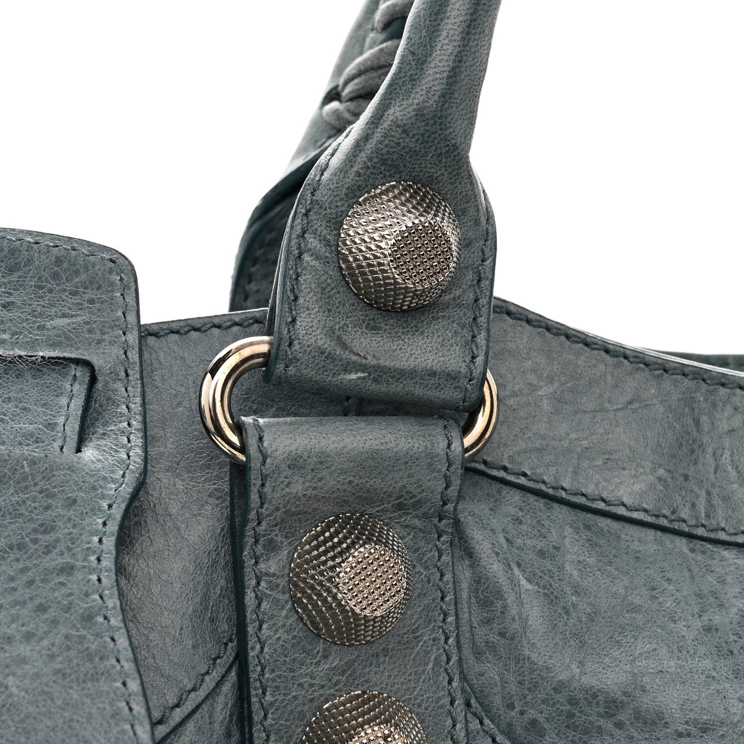 Balenciaga Agneau Giant 21 Silver Hardware City Cyclade 10 of 12