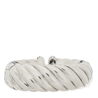David Yurman Sterling Silver 25mm Waverly Bracelet 2 of 4