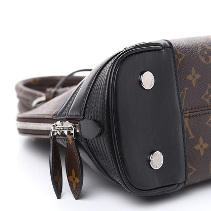 Louis Vuitton Shiny Monogram Alma PM Black 7 of 11