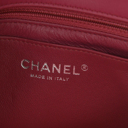 Chanel Patent Quilted Mini Rectangular Flap Fuchsia 6 of 7