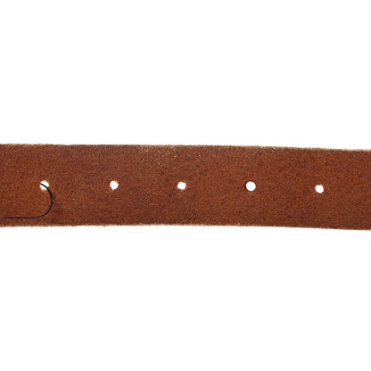 Gucci Calfskin Brass Feline Buckle Belt 80 32 Toscano 3 of 5