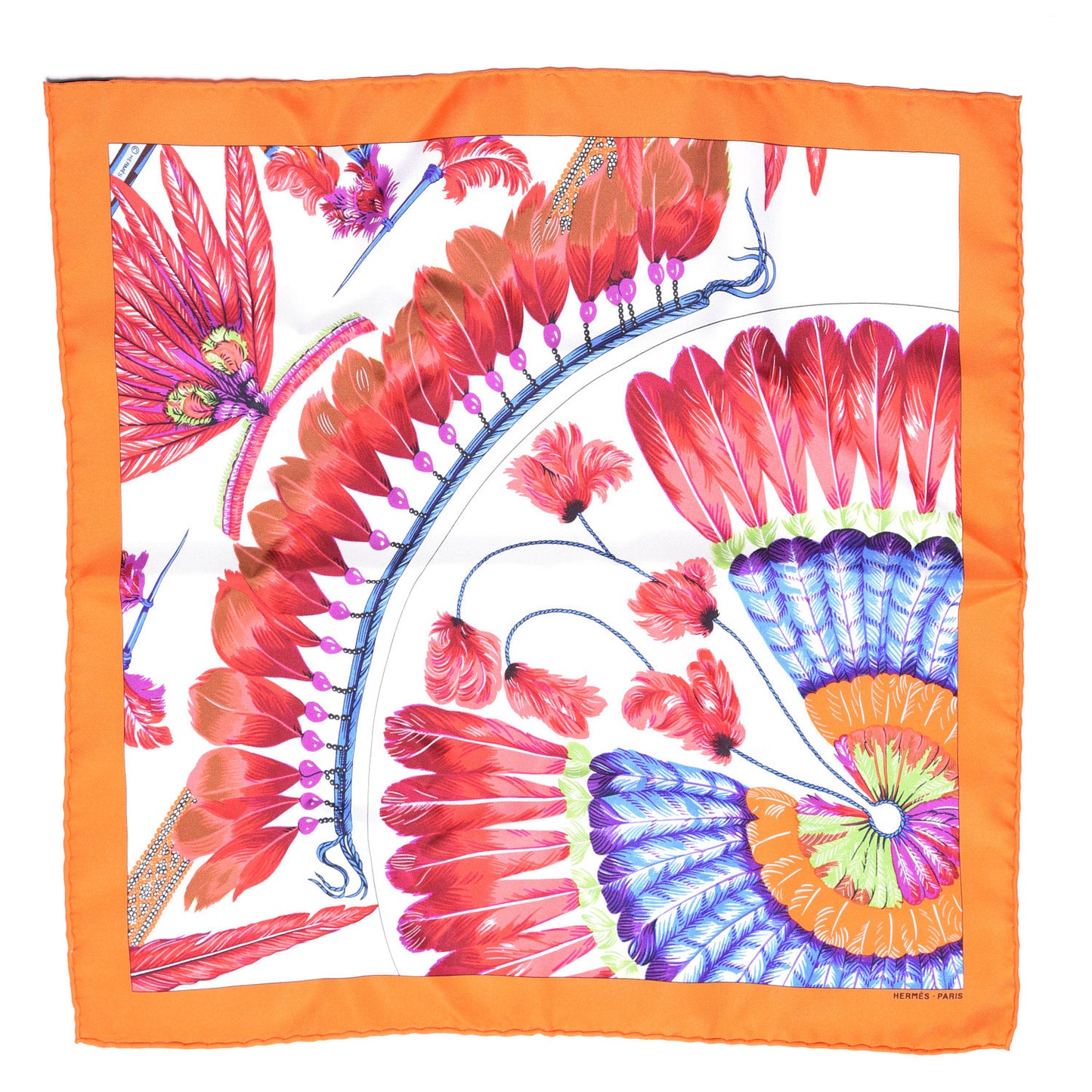 Silk Brazil Pocket Square