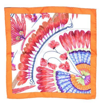 Hermes Silk Brazil Pocket Square 1 of 5
