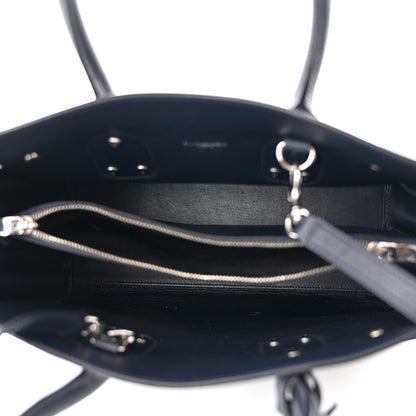 Saint Laurent Grained Calfskin Small Sac De Jour Navy 5 of 11