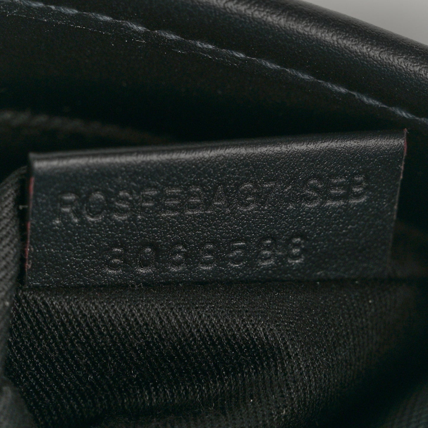 Coated Canvas Calfskin Check Muswell Bag Charcoal