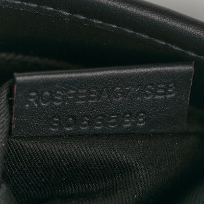Burberry Coated Canvas Calfskin Check Muswell Bag Charcoal 7 of 11