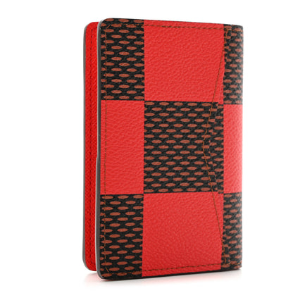 Louis Vuitton Damier Pop Pocket Organizer NM Red 3 of 7