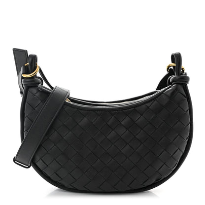 Bottega Veneta Nappa Intrecciato Small Gemelli Multipocket Bag Black 1 of 11