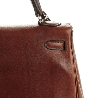Hermes Veau Evergrain Kelly Retourne 25 Havane 22 of 23