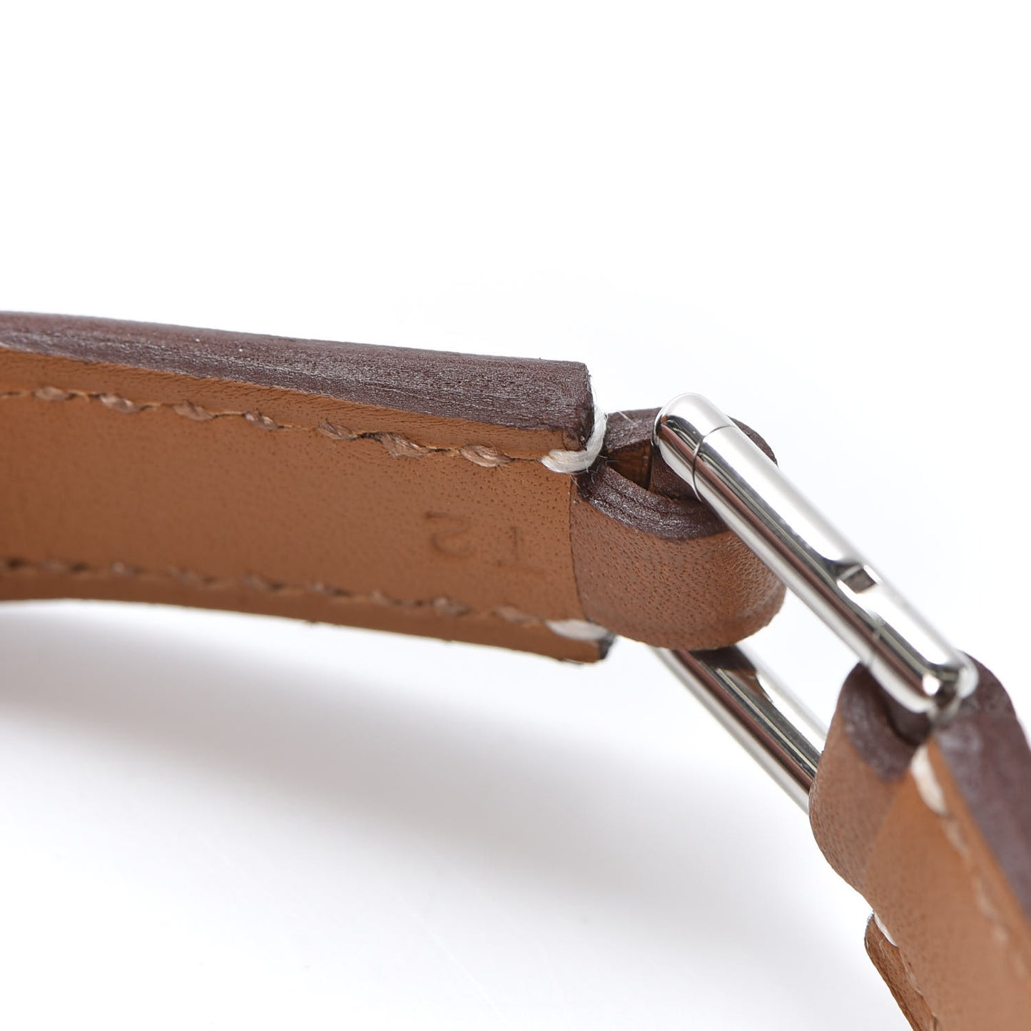 Barenia Rivale Double Tour Bracelet T2 Fauve