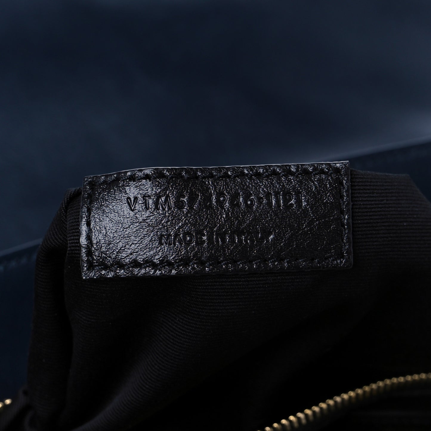 Calfskin Y Quilted Monogram Medium Loulou Chain Satchel Deep Marine