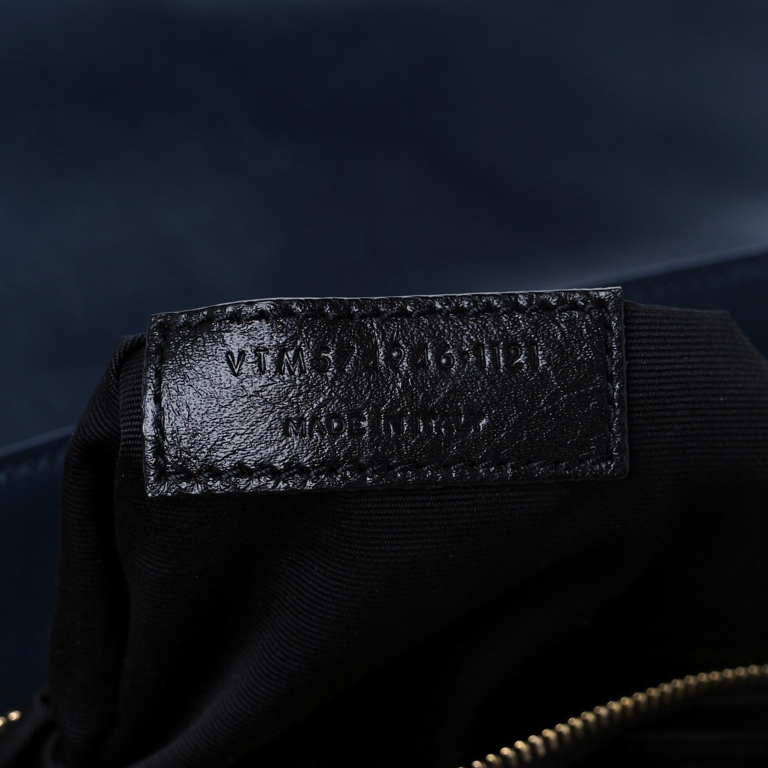 Saint Laurent Calfskin Y Quilted Monogram Medium Loulou Chain Satchel Deep Marine 8 of 11