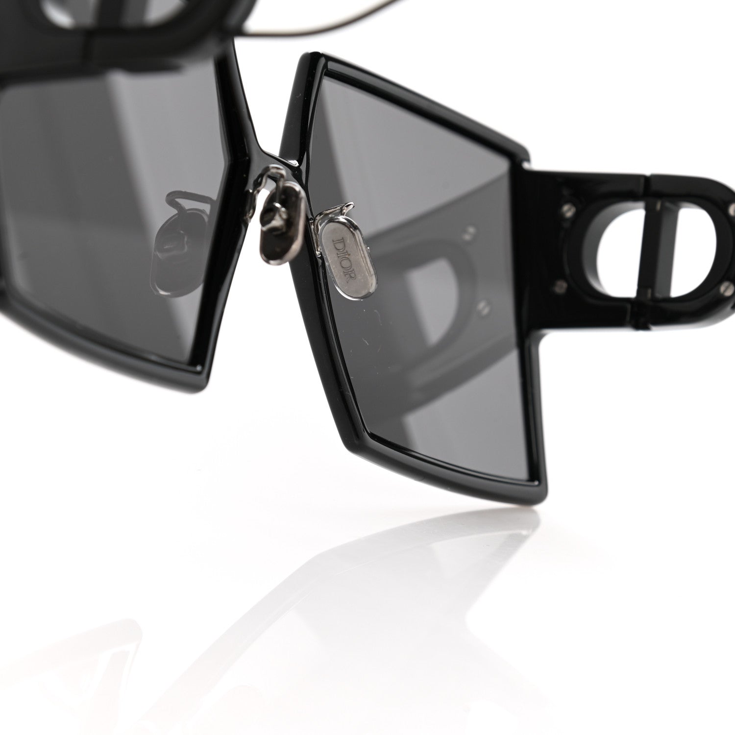 Christian Dior Square 30 Montaigne Sunglasses Black 4 of 7