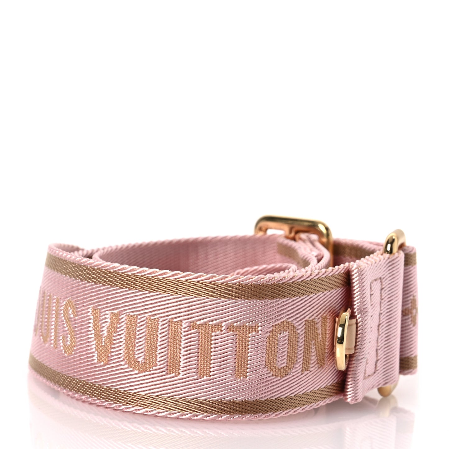 Monogram Multi Pochette Accessories Bandouliere Shoulder Strap Rose Clair