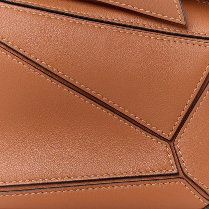 Loewe Calfskin Mini Puzzle Bag Tan 9 of 11