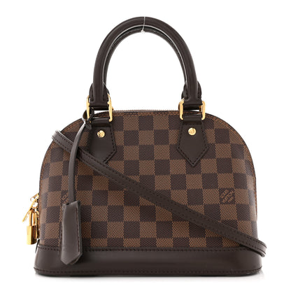 Louis Vuitton Damier Ebene Alma BB 1 of 9