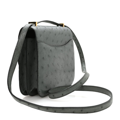 Hermes Ostrich Constance 18 Vert Amande 3 of 11