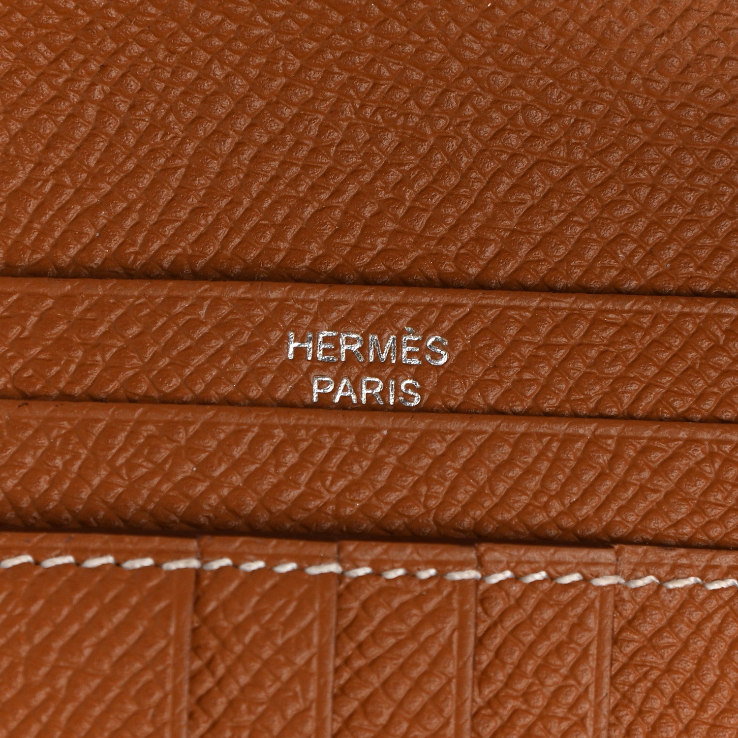 Hermes Epsom Bearn Compact Wallet Gold 7 of 12