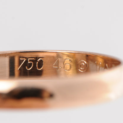 Cartier 18K Pink Yellow White Gold Small Trinity Ring 46 3.75 4 of 7