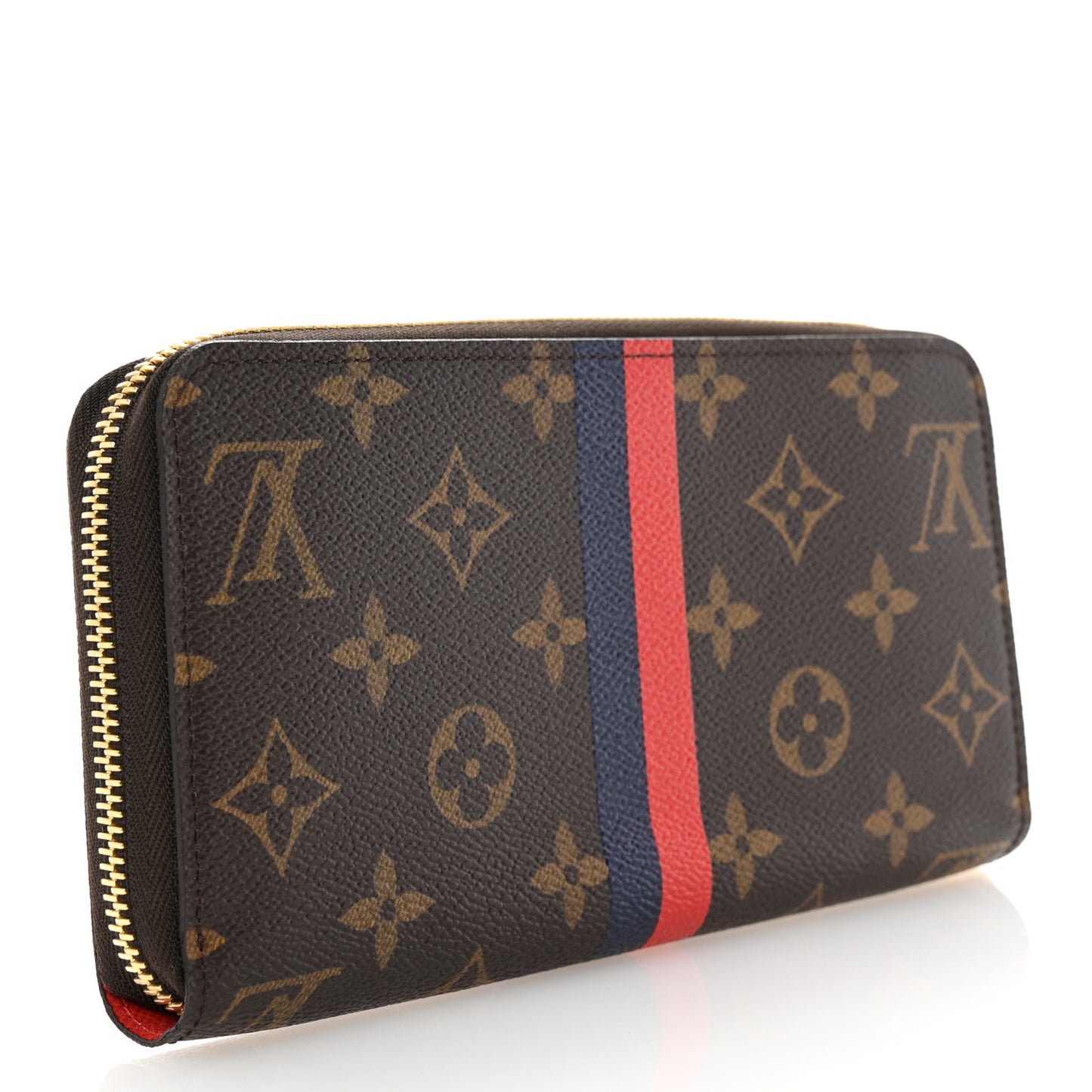 Monogram My LV Heritage Zippy Organizer Wallet Marine Rouge