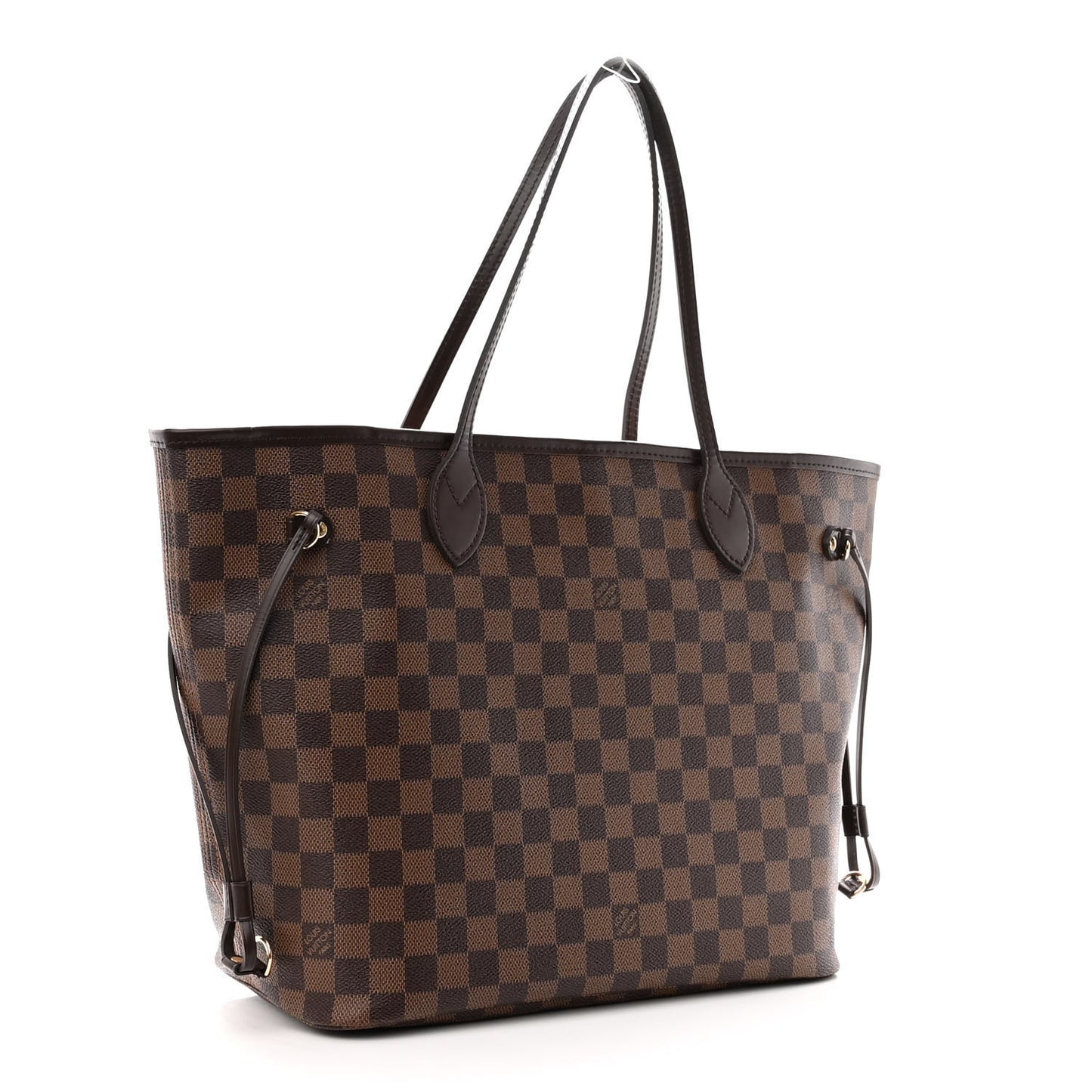 Damier Ebene Neo Neverfull MM Rose Ballerine