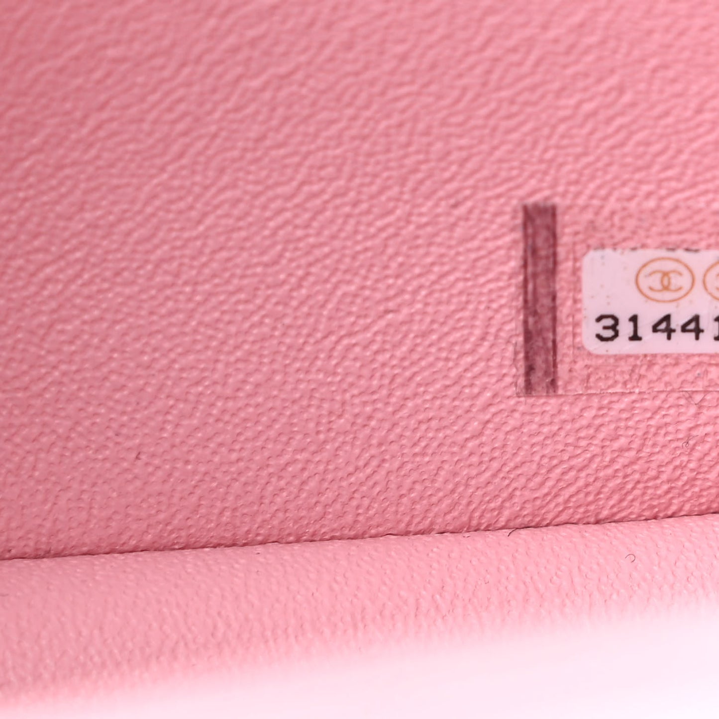 Lambskin Quilted Mini Rectangular Flap Pink