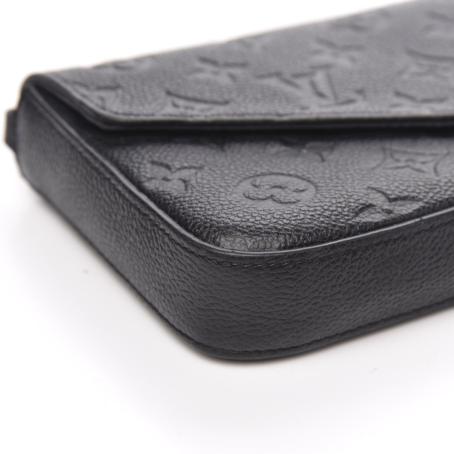 Empreinte Pochette Felicie Chain Wallet Black