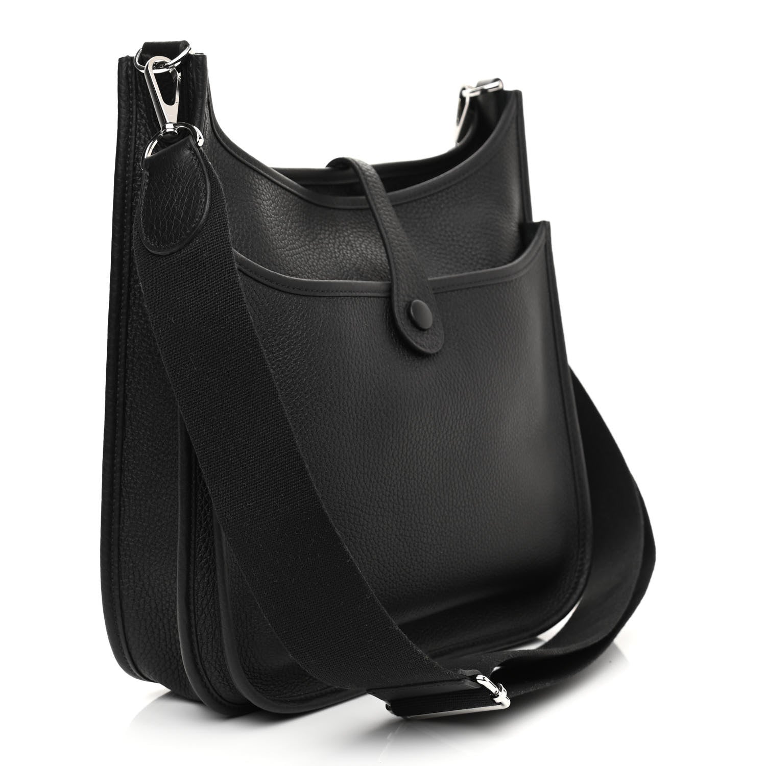 Hermes Taurillon Clemence Evelyne III PM Black 3 of 11