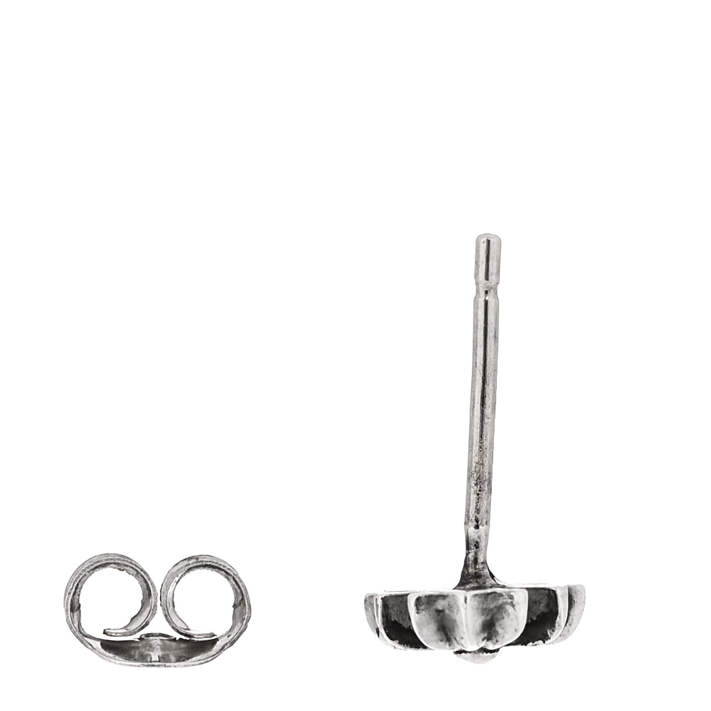 Sterling Silver Cross Single Earring