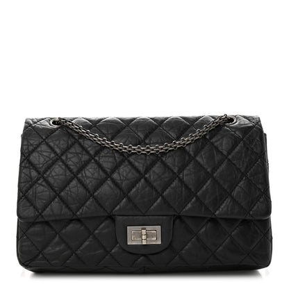 Chanel Aged Calfskin Quilted 2.55 Reissue 227 Flap Black 1 of 13