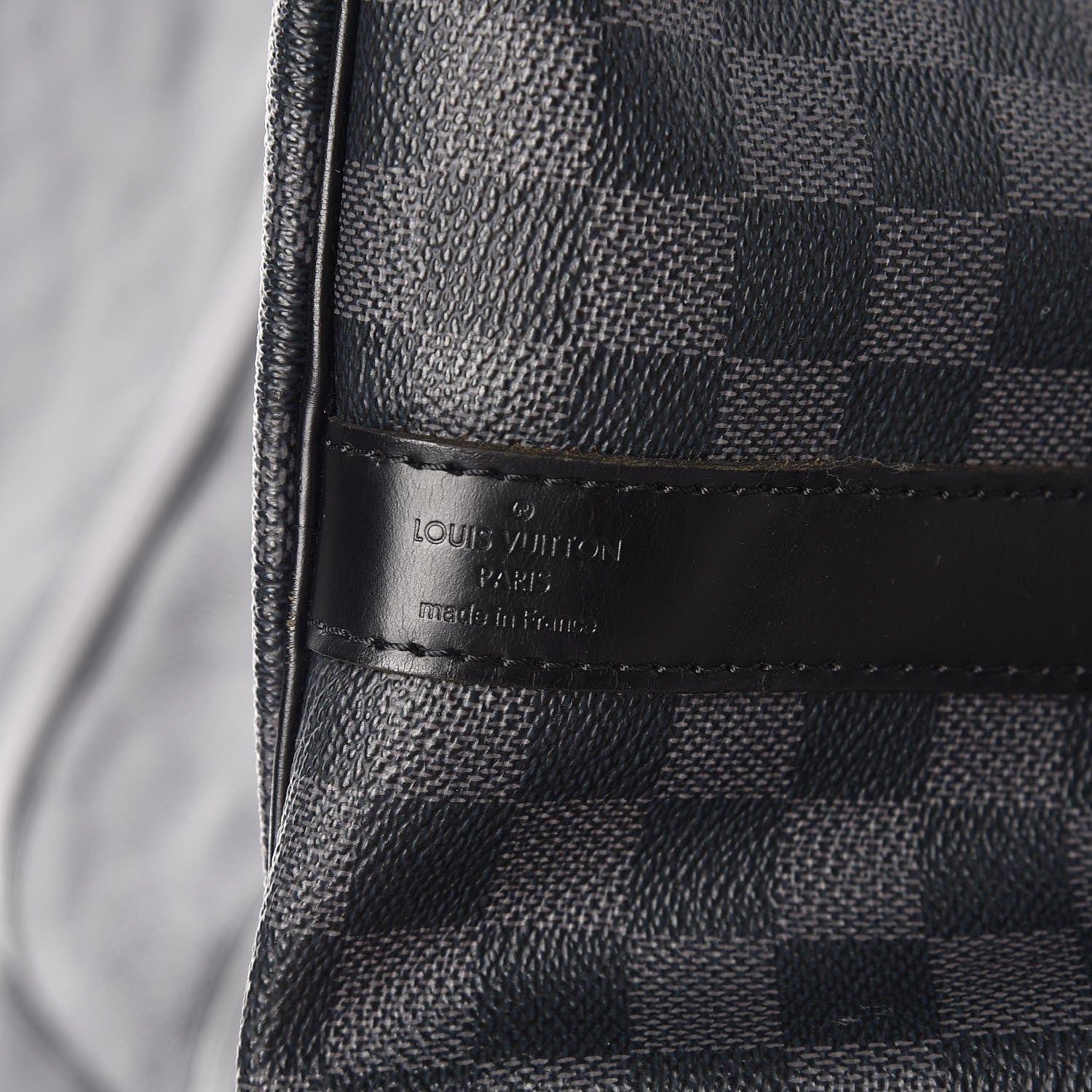 Louis Vuitton Damier Graphite Keepall Bandouliere 55 6 of 12